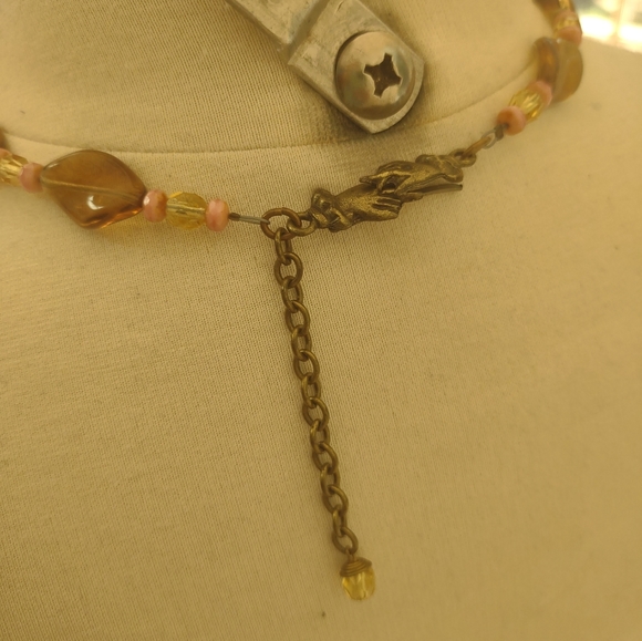 Mary Demarco whimsical fairycore retro floral necklace - Picture 7 of 8